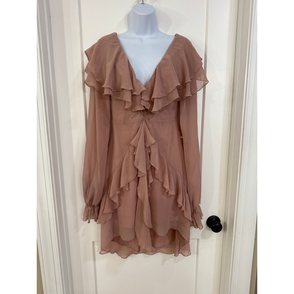 Joyfolie elide dress in desert shell‎ small